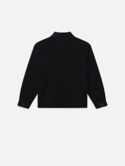 Relaxed Corduroy Overshirt -- Dark Navy -Frame Fashion Shop MF24WSH003 DKNV B