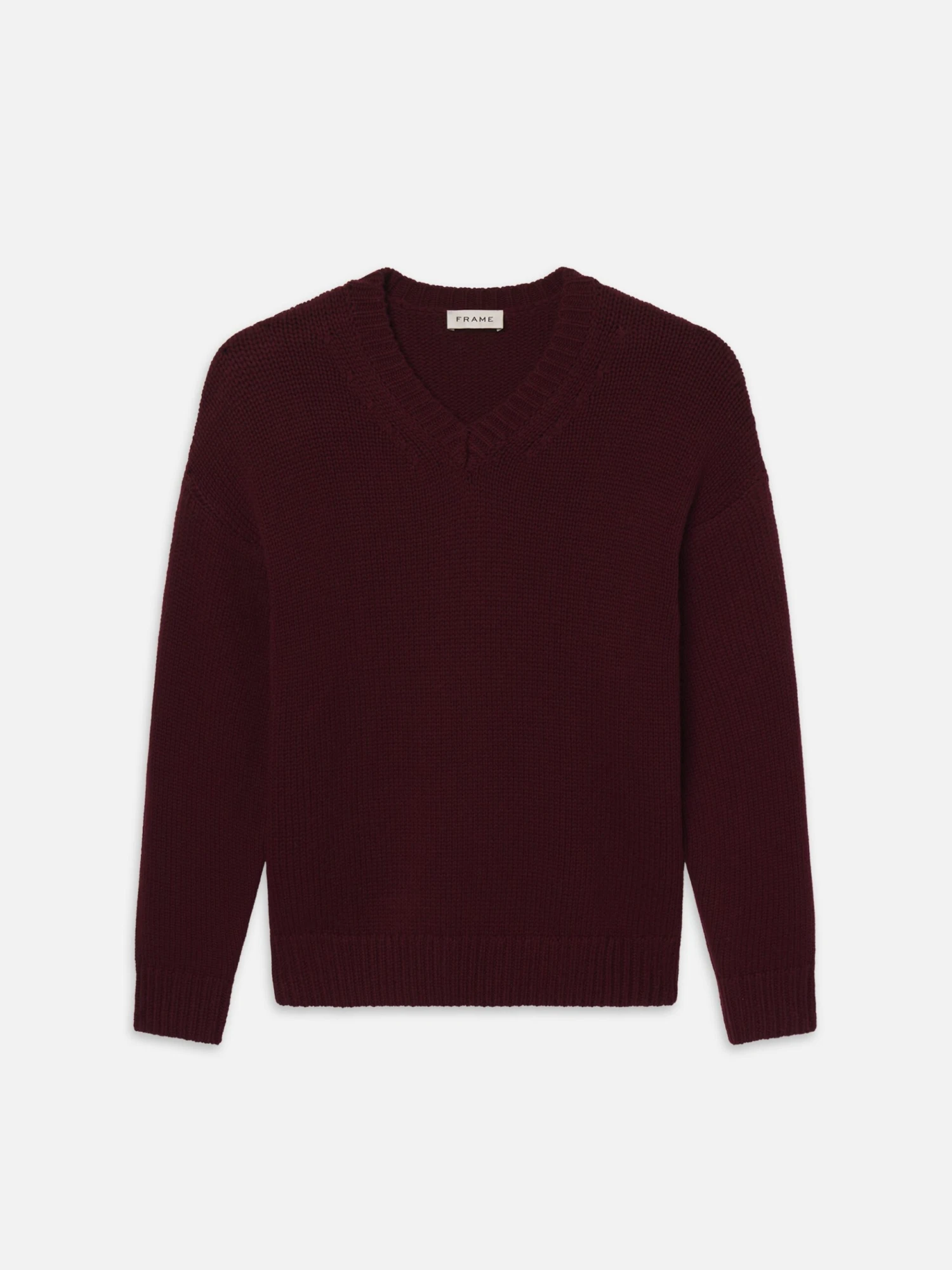 Oversized Sweater -- Burgundy 1 Oversized Sweater -- Burgundy