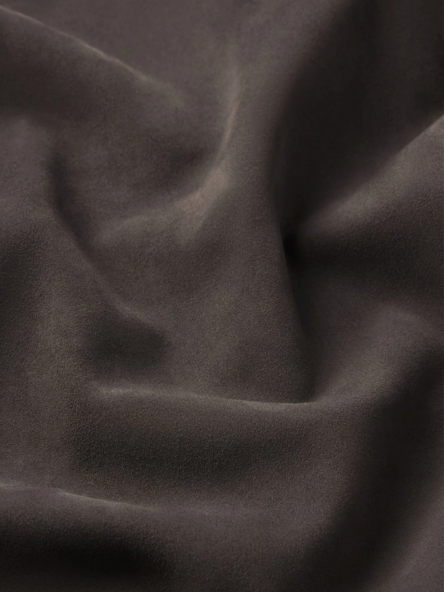 Suede Bomber Jacket -- Old Black 4 Suede Bomber Jacket -- Old Black - Image 4