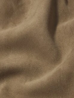 Suede Shirt -- Dark Beige -Frame Fashion Shop MF25LSH001 DKBG FABRICDETAIL