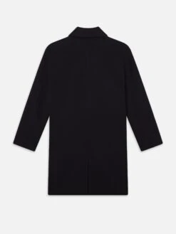 Double Face Wool Overcoat -- Dark Navy -Frame Fashion Shop MF25WJA002 DKNV B