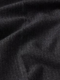 Pinstripe Wide Leg Trousers -- Dark Grey -Frame Fashion Shop MF25WPA003 DKGR FABRICDETAIL