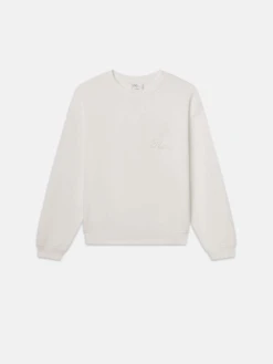 Ritz Unisex Tonal Logo Crewneck -- Cream