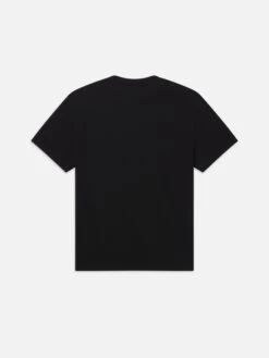 Light Weight Woolen Tee -- Black -Frame Fashion Shop MP25JTE002 BLK B V2