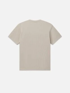 Boxy Textured Tee -- Off White 7 Boxy Textured Tee -- Off White -Frame Fashion Shop MP25JTE004 OFFW B V2