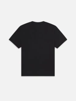 Light Cotton Tee -- Black -Frame Fashion Shop MS25JTE001 BLK B