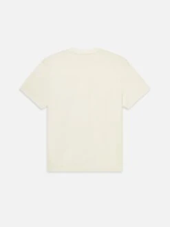 Light Cotton Tee -- Off White -Frame Fashion Shop MS25JTE001 OFFW B