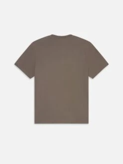 Light Cotton Tee -- Smoky Mocha -Frame Fashion Shop MS25JTE001 SMKM B1