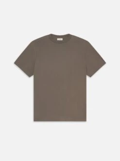 Light Cotton Tee -- Smoky Mocha