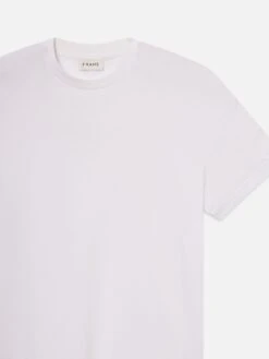 Light Cotton Tee -- White -Frame Fashion Shop MS25JTE001 WHT DET