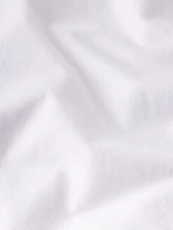 Light Cotton Tee -- White -Frame Fashion Shop MS25JTE001 WHT FABRIC DETAIL