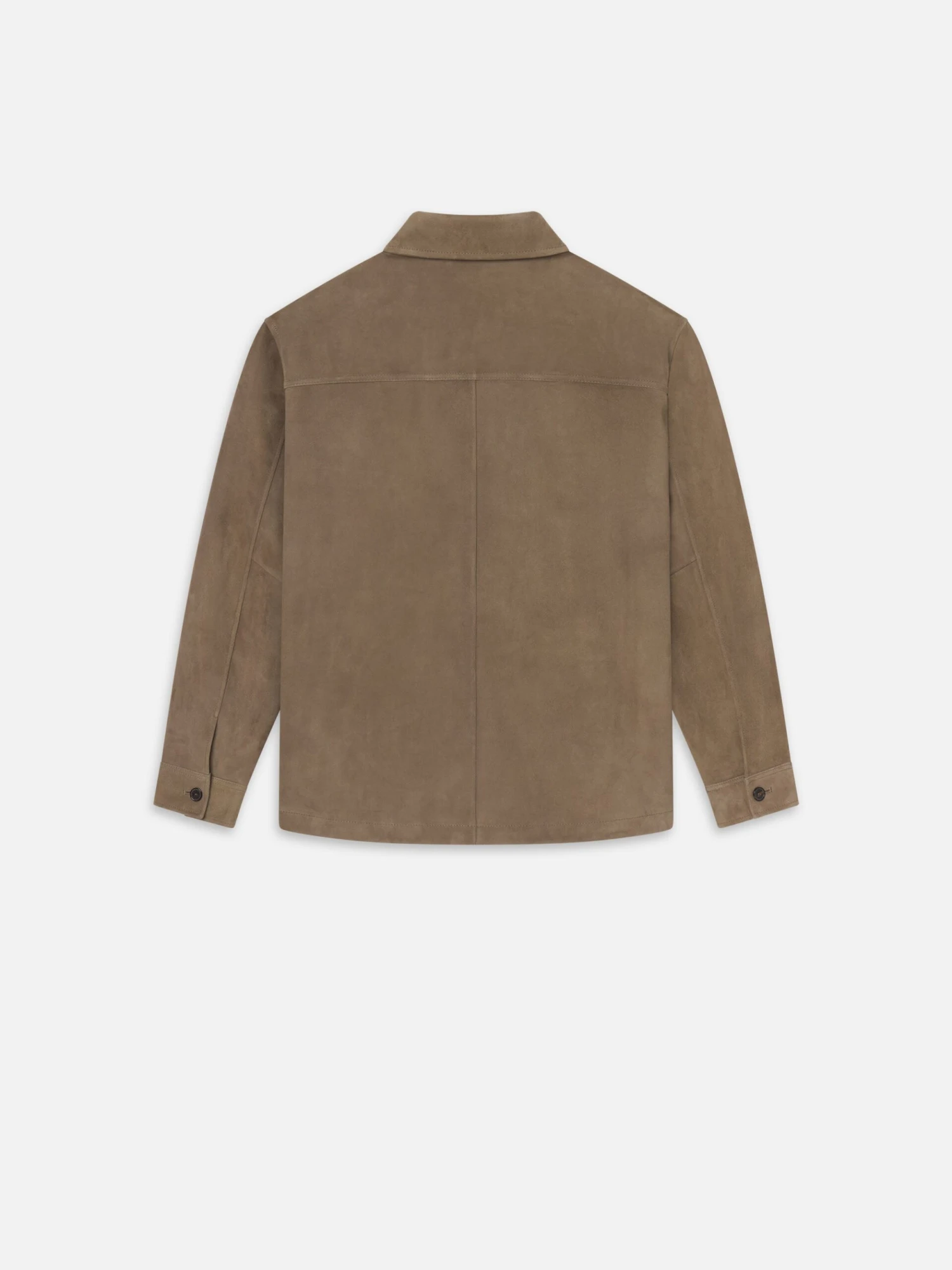 Suede Chore Coat -- Dark Beige 5 Suede Chore Coat -- Dark Beige - Image 5