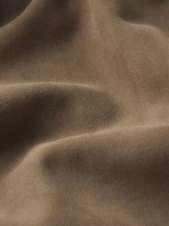 Suede Chore Coat -- Dark Beige 7 Suede Chore Coat -- Dark Beige -Frame Fashion Shop MS25LSH003 DKBG FABRICDETAIL