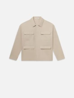 Light Multi Pocket Jacket -- Light Beige