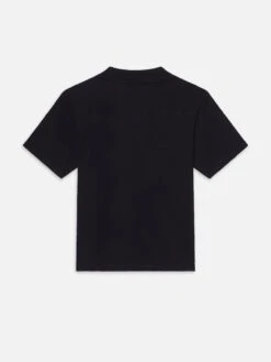 Terry Short Sleeve Shirt -- Dark Navy -Frame Fashion Shop MS25WSH009 DKNV BACK