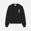 Ritz Men's Cashmere Crewneck -- Black