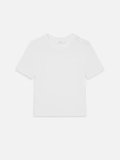 The Rib Baby Tee -- White