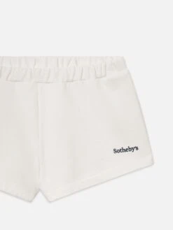 Sotheby’s Women's Sweat Short -- Cream -Frame Fashion Shop WE25JST002 CREA DET