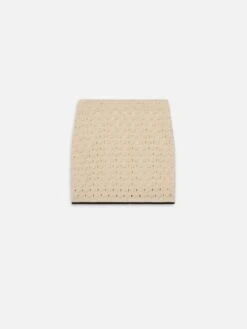 The Bauble Skirt -- Cream -Frame Fashion Shop WE25KSK002 CREA B