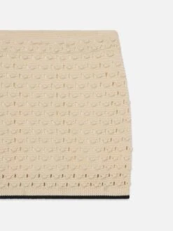 The Bauble Skirt -- Cream -Frame Fashion Shop WE25KSK002 CREA DET