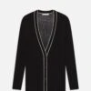 The Varsity Cardigan -- Black Multi