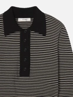 The Graduate Sweater -- Black Multi 6 The Graduate Sweater -- Black Multi -Frame Fashion Shop WE25KSW040 BKMU DET