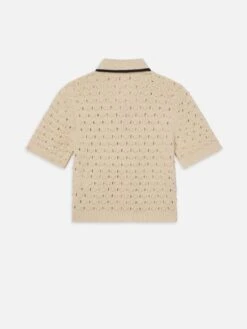 The Bauble Polo -- Cream -Frame Fashion Shop WE25KSW043 CREA B