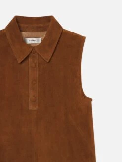 The Suede City Shift -- Sepia -Frame Fashion Shop WE25LDR001 SEPI DET