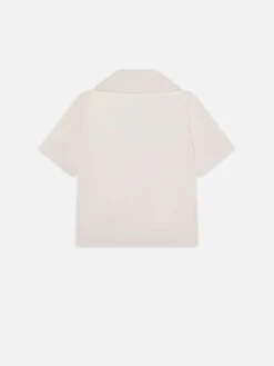 The Scallop Sailor Blouse -- White -Frame Fashion Shop WE25WBL006 WHT B