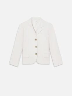 The Linen Smart Blazer -- White
