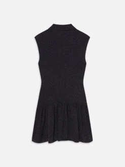 The Silk Day Dress -- Navy Multi -Frame Fashion Shop WE25WDR011 NAMU B V2