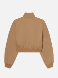 The Harrington Jacket -- Camel -Frame Fashion Shop WE25WJA005 CAML B