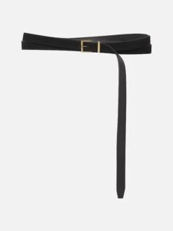 The Double Wrap Belt -- Black