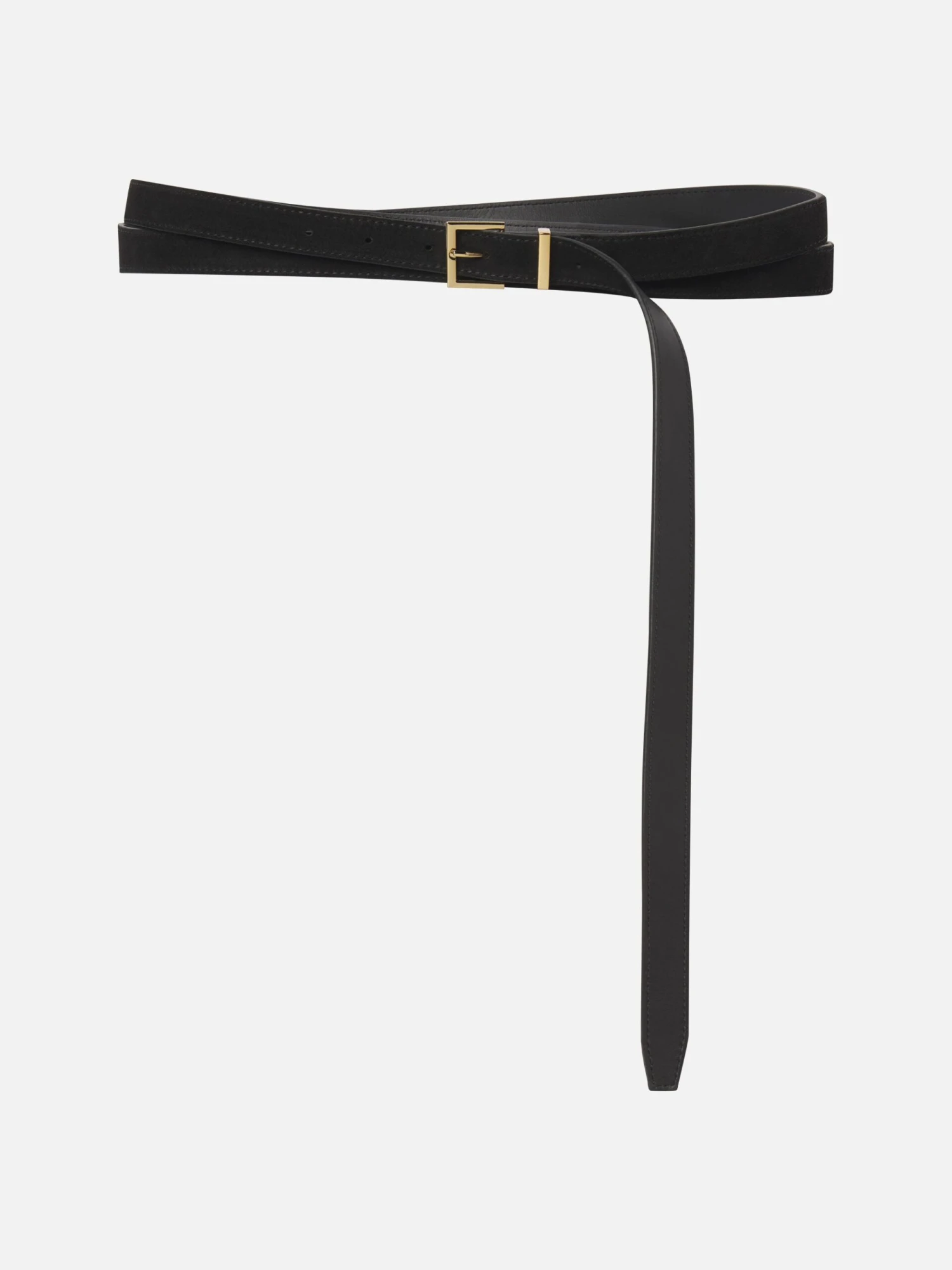 The Double Wrap Belt -- Black 1 The Double Wrap Belt -- Black