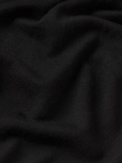 The Smart Polo Dress -- Black -Frame Fashion Shop WF25KDR002 BLK FABRICDETAIL