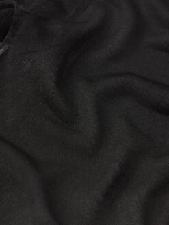 The Luxe Cardi -- Black -Frame Fashion Shop WF25KSW022 BLK FABRICDETAIL