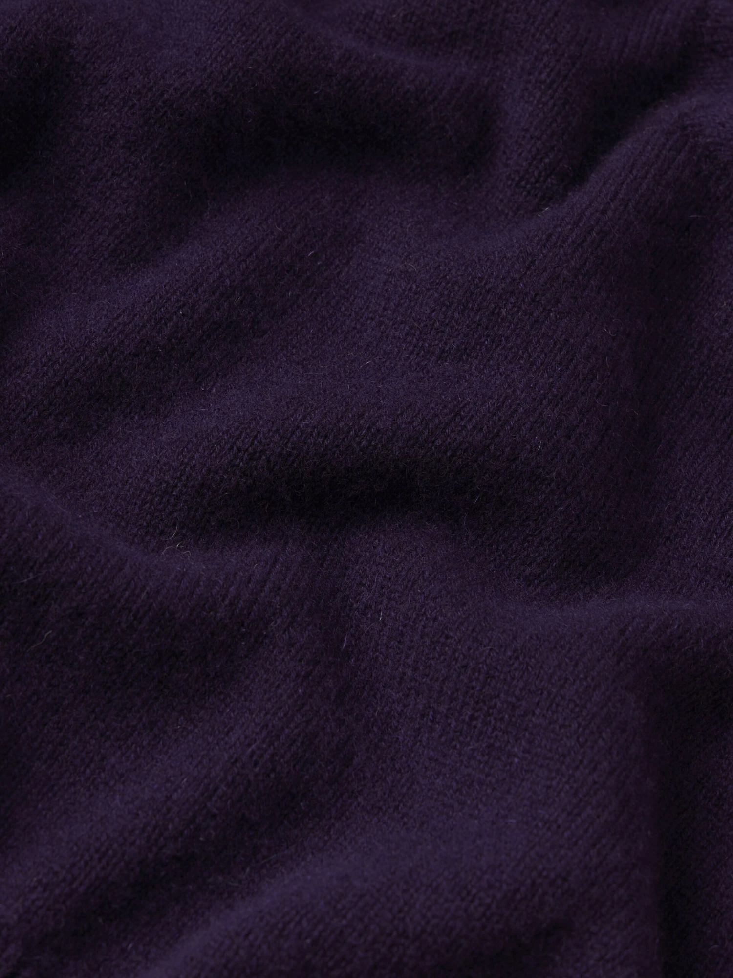The Cashmere School Crew Sweater -- Royal Purple 7 The Cashmere School Crew Sweater -- Royal Purple - Image 7