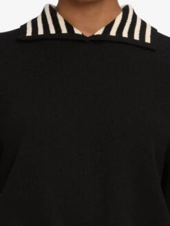 The Sailor Pullover -- Black Multi -Frame Fashion Shop WF25KSW026 BKMU 9469