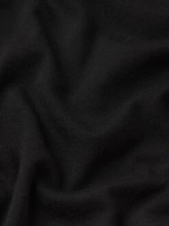 The Smart Polo -- Black -Frame Fashion Shop WF25KSW030 BLK FABRICDETAIL