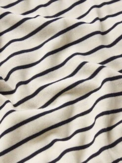 The Keyhole Polo -- Cream Multi -Frame Fashion Shop WF25KSW035 CREM FABRICDETAIL