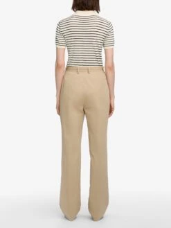 The Keyhole Polo -- Cream Multi -Frame Fashion Shop WF25KSW035 CREM 6306 V2