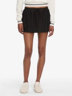 The Tennis Drawstring Skirt -- Navy 7 The Tennis Drawstring Skirt -- Navy -Frame Fashion Shop WF25KSW050 WHT WF25WSK007 NAVY 10350