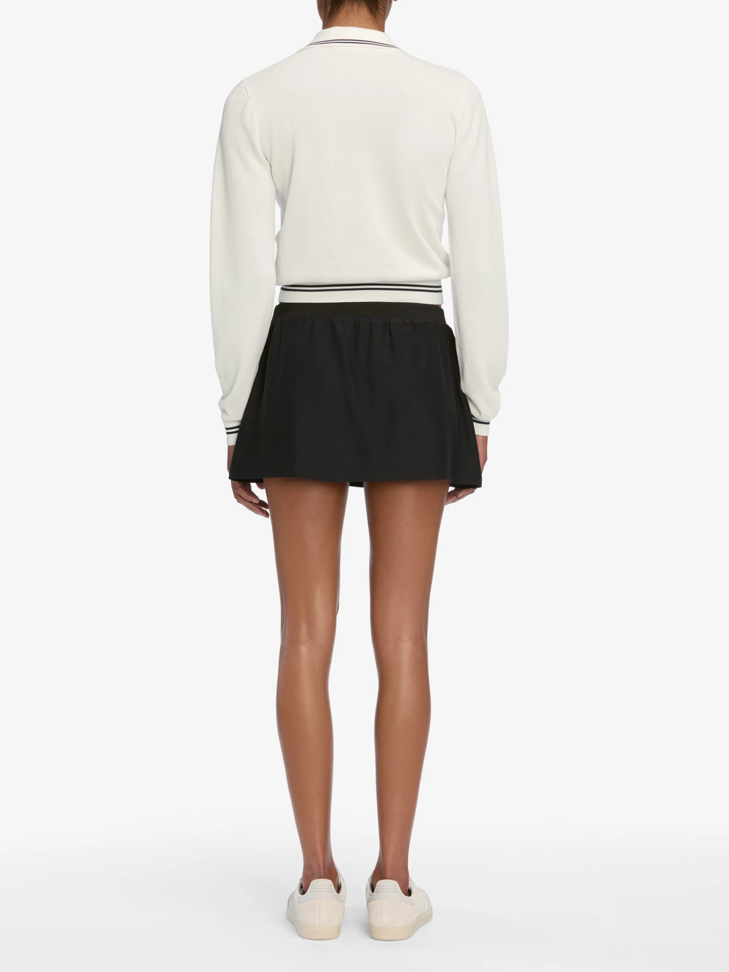 The Tennis Drawstring Skirt -- Navy 5 The Tennis Drawstring Skirt -- Navy - Image 5