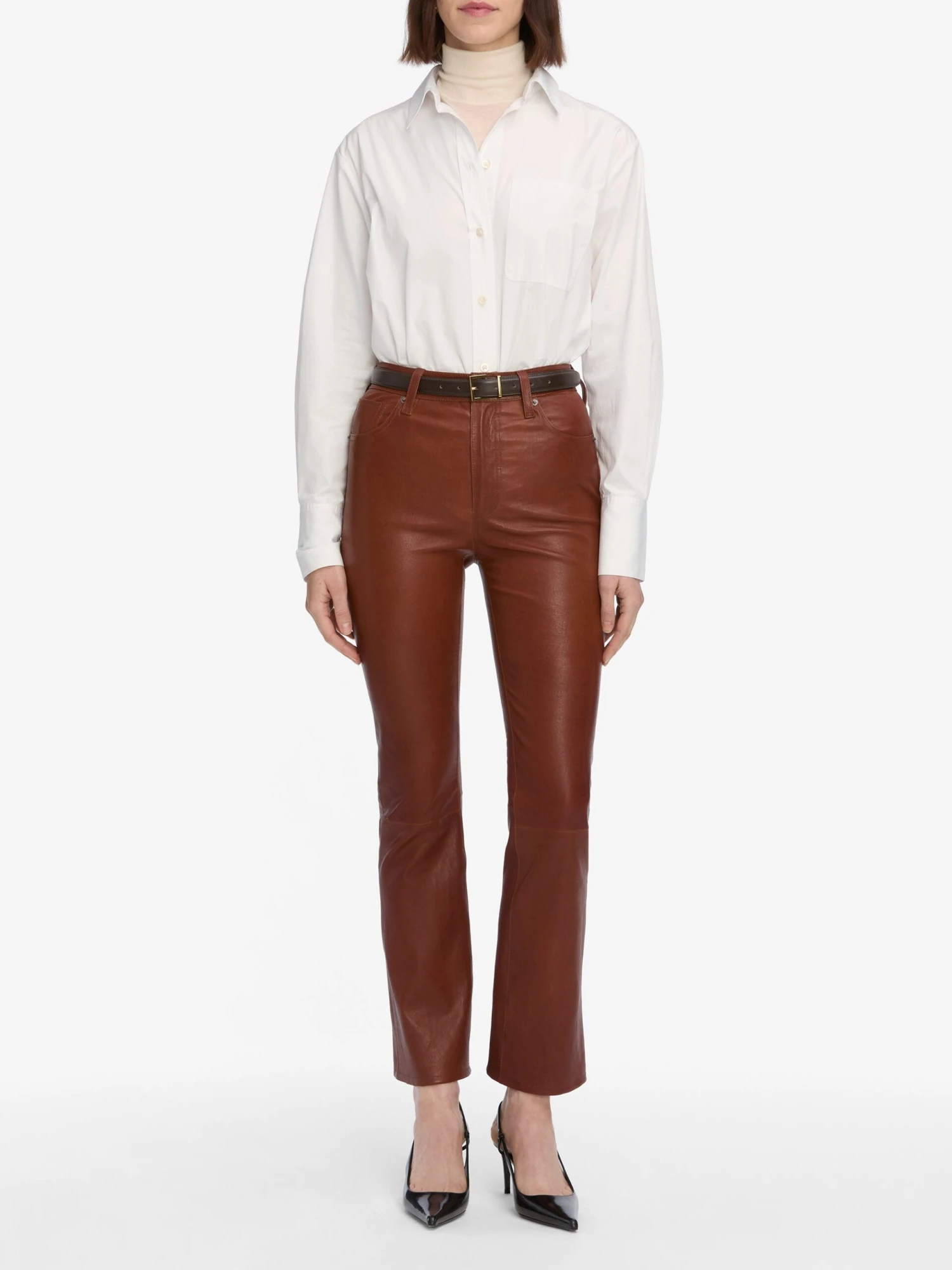 The Leather Reboot Crop -- Whiskey 2 The Leather Reboot Crop -- Whiskey - Image 2