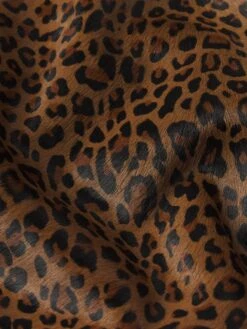 The Ponyhair Pencil -- Leopard -Frame Fashion Shop WF25LSK007 LEPD FABRICDETAIL