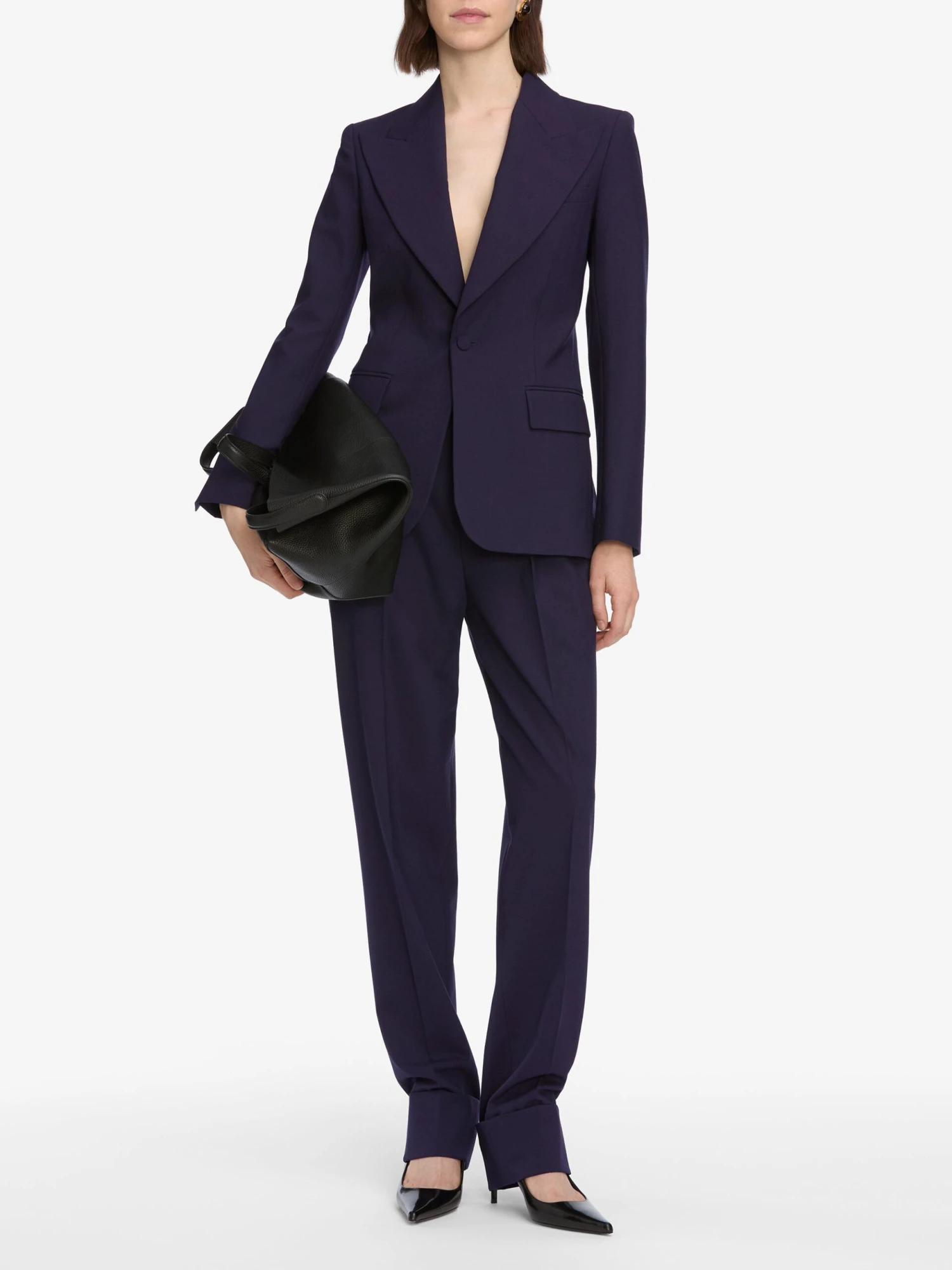 The Peak Lapel Blazer -- Royal Purple 2 The Peak Lapel Blazer -- Royal Purple - Image 2