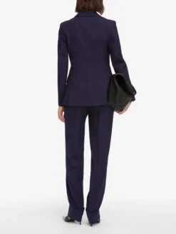 The Cuffed Pleated Trouser -- Royal Purple -Frame Fashion Shop WF25WBZ001 RYPL WF25WPA001 RYPL 10418 bc19afe9 2385 4d93 9168 c0bf4cc63869