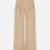 The Pleated Stilt Trouser -- Light Khaki