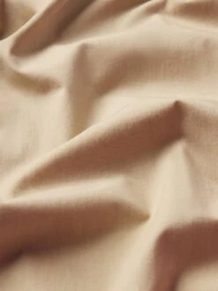 The Pleated Stilt Trouser -- Light Khaki -Frame Fashion Shop WF25WPA002 LTKH FABRICDETAIL