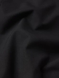 The Pleated Mini Skirt -- Black -Frame Fashion Shop WF25WSK004 BLK FABRICDETAIL